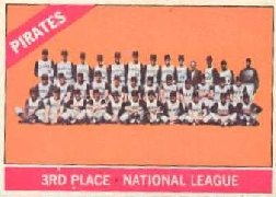 1966 Topps Baseball Cards      404     Pittsburgh Pirates TC